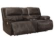 Ashley Ricmen Leather Power Recline Console Loveseat small image number 3