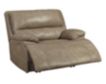 Ashley Ricmen Putty Leather Power Recliner small image number 3