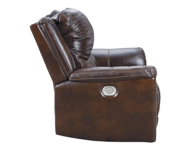 Ashley Catanzaro Leather Power Recliner large image number 3
