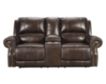 Ashley Buncrana Power Recline Leather Console Loveseat small image number 1