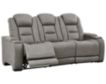 Ashley Man-Den Leather Power Recline Sofa small image number 3