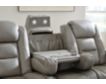 Ashley Man-Den Leather Power Recline Sofa small image number 4