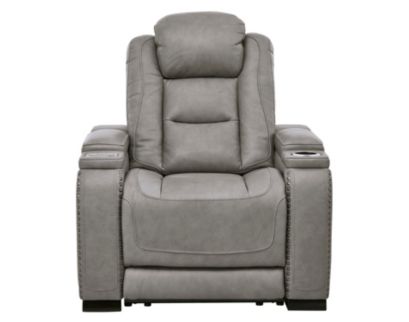 Ashley Man-Den Leather Power Recliner