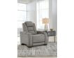 Ashley Man-Den Leather Power Recliner small image number 2