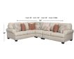 Ashley Amici 3-Piece Sectional with Left-Facing Chaise small image number 3