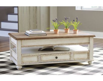 Ashley Realyn Lift-Top Coffee Table