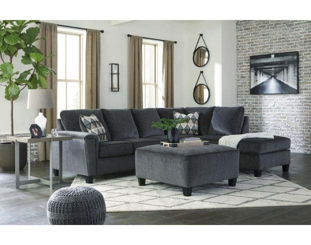 Ashley Abinger Smoke 2-Piece Sectional with Right-Facing large image number 2