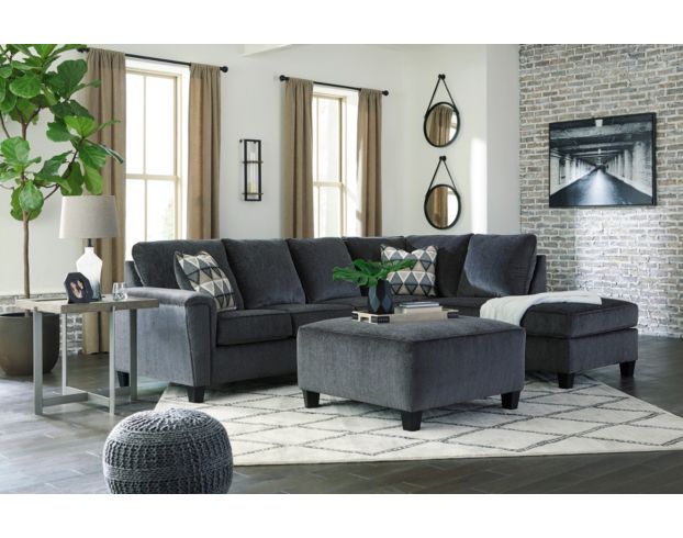 Ashley Abinger Smoke 2-Piece Sectional with Right-Facing large image number 2