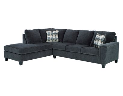 Ashley Abinger Smoke 2-Piece Sectional with Left Chaise