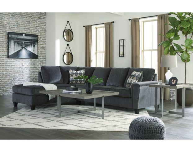 Ashley Abinger Smoke 2-Piece Sectional with Left Chaise large image number 2