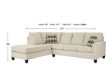 Ashley Abinger Natural 2-Piece Sectional with Left Chaise small image number 2