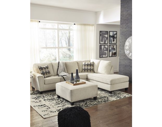 Ashley Abinger Natural 2-Piece Right-Facing Sectional large image number 2