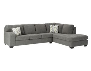Ashley Dalhart Charcoal 2-Piece Sectional with Right-Faci