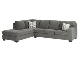 Ashley Dalhart Charcoal 2-Piece Sectional with Left-Facin