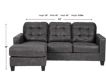 Ashley Venaldi Queen Sleeper Chaise Sofa small image number 3