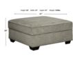 Ashley Bovarian Storage Ottoman small image number 4