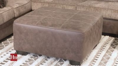 Ashley Abalone Oversized Ottoman image number 31