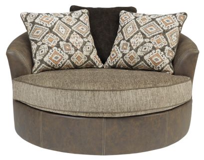 Ashley Abalone Oversized Swivel Chair