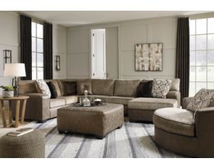 Ashley Abalone 3-Piece Sectional With Right-Facing Chaise