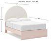 Ashley Wistenpine Full Upholstered Bed small image number 10