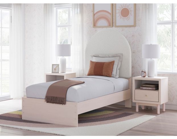 Ashley Wistenpine Twin Upholstered Bed large image number 2