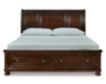 Ashley Porter Sleigh Storage 4-Piece King Bedroom Set small image number 8