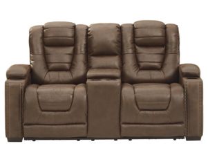 Ashley Owner's Box Power Recline Console Loveseat
