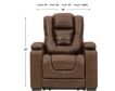 Ashley Owner's Box Power Recliner small image number 6