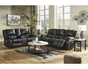 Ashley Calderwell Power Reclining Loveseat with Console