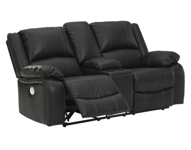 Ashley Calderwell Power Reclining Loveseat with Console large image number 3