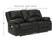 Ashley Calderwell Power Reclining Loveseat with Console small image number 5