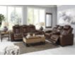 Ashley Backtrack Leather Power Reclining Sofa small image number 2