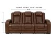 Ashley Backtrack Leather Power Reclining Sofa small image number 5
