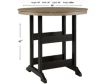Ashley Fairen Trail 46-Inch Outdoor Bar Table small image number 4