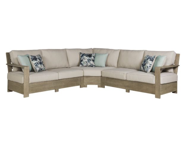 Ashley Silo Point 3-Piece Outdoor Sectional large image number 1