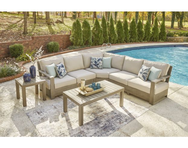 Ashley Silo Point 3-Piece Outdoor Sectional large image number 3