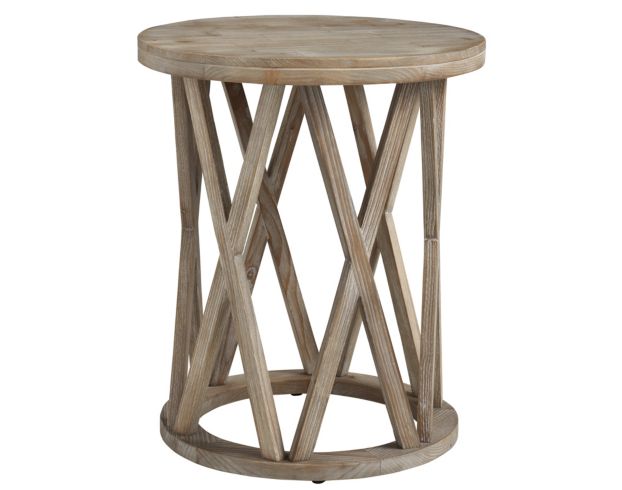 Ashley Glasslore Round End Table large image number 1