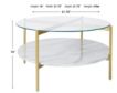 Ashley Wynora Round Coffee Table small image number 3