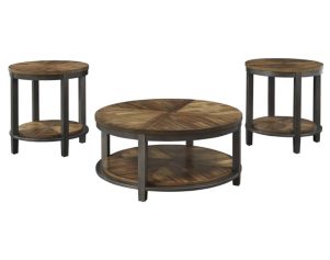 Ashley Roybeck Coffee Table and 2 End Tables
