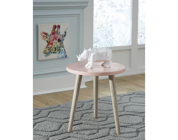 Ashley Fullerson Pink Accent Table large image number 2