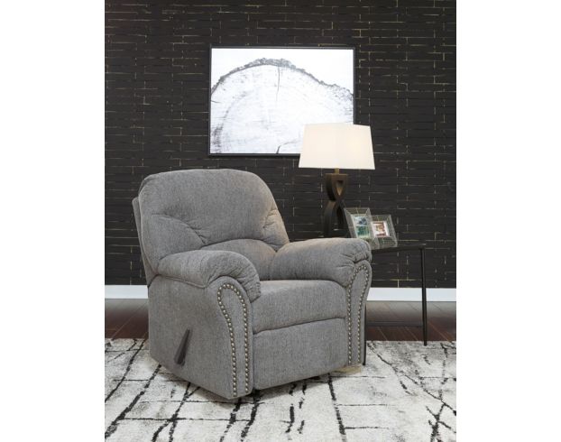 Allmaxx pewter rocker recliner sale