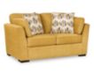 Ashley Keerwick Yellow Loveseat small image number 2