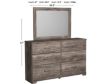 Ashley Ralinski Dresser with Mirror small image number 3