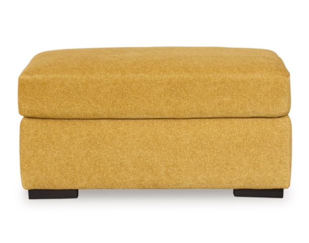 Ashley Keerwick Yellow Ottoman large image number 1