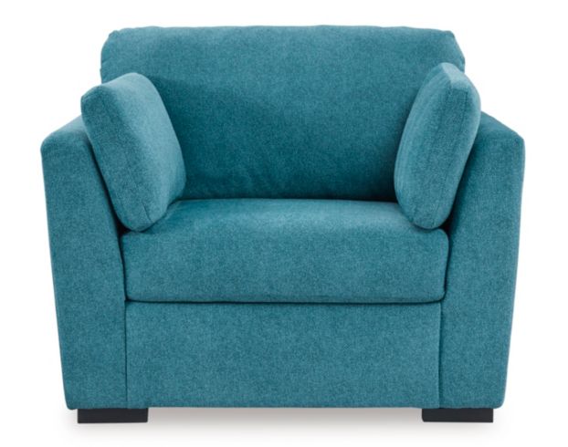 Turquoise chair and a half discount