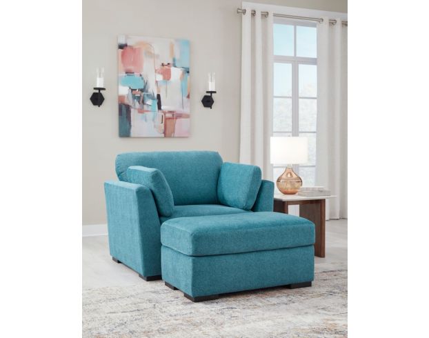 Ashley Keerwick Teal XL Chair large image number 5