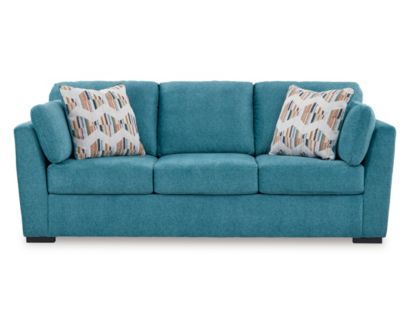 Ashley Keerwick Teal Queen Sleeper Sofa