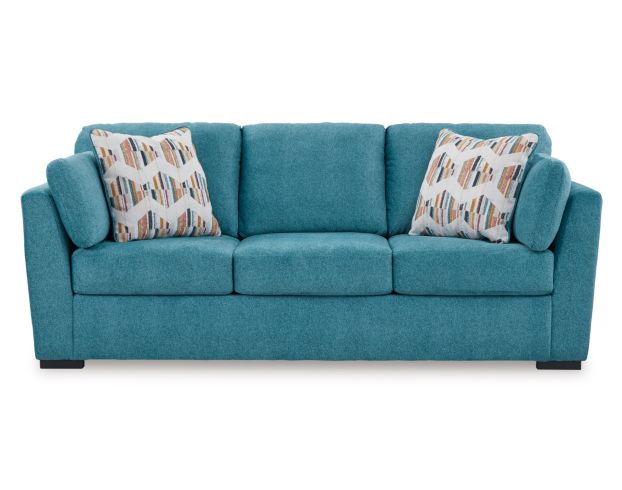 Ashley Keerwick Teal Queen Sleeper Sofa large image number 1