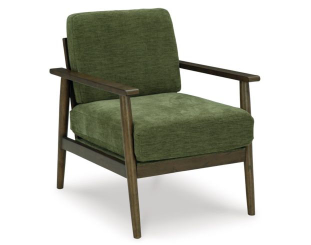 Ashley Bixler Showood Olive Accent Chair large image number 2