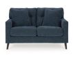 Ashley Bixler Navy Loveseat small image number 1